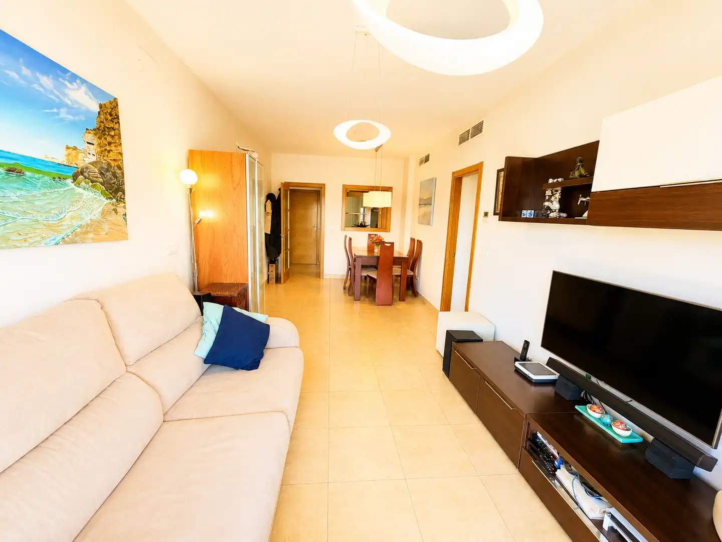 Living room of Flat for sale in Sevilla  with Air Conditioner and Community pool