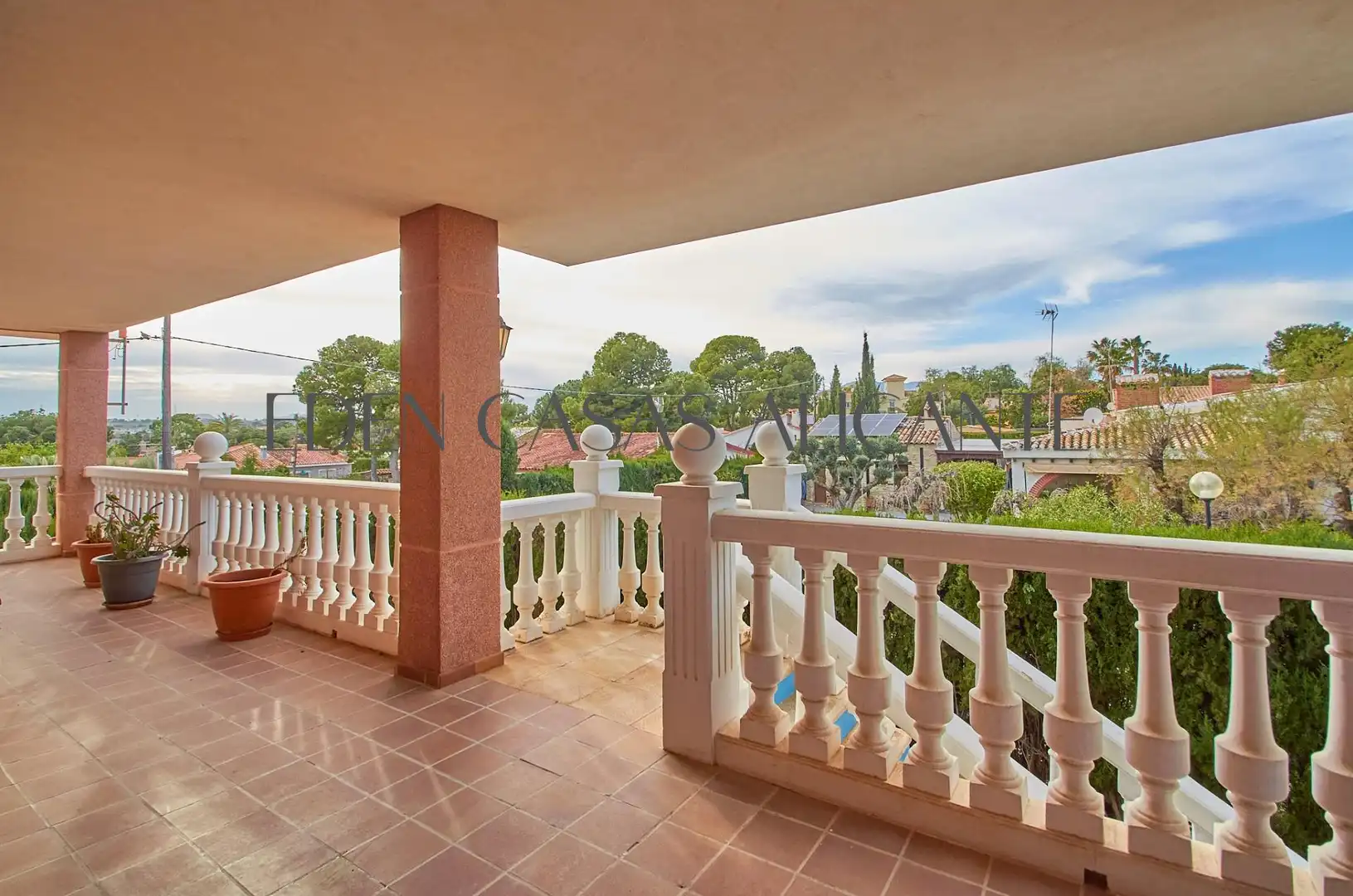 Terraza de Casa o chalet en venta en Mutxamel con Aire acondicionado, Jardín privado y Terraza