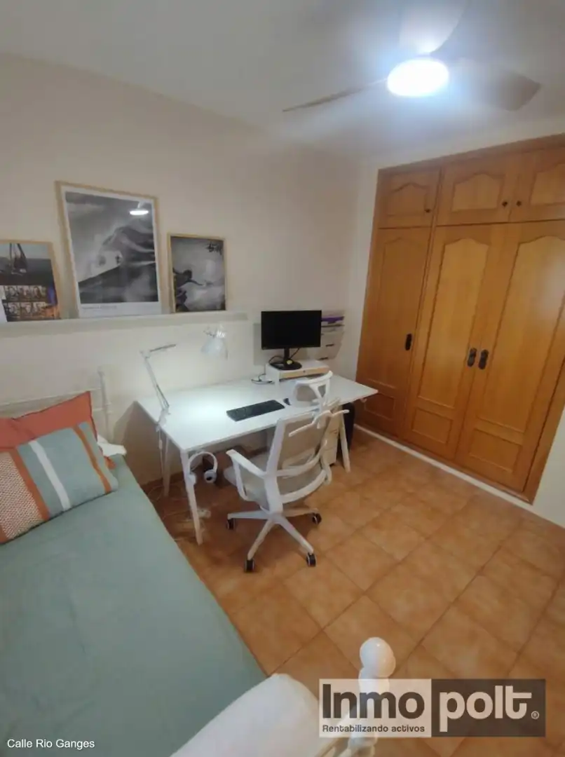Schlafzimmer von Haus oder Chalet zur Miete in Torre-Pacheco mit Klimaanlage, Privatgarten und Terrasse