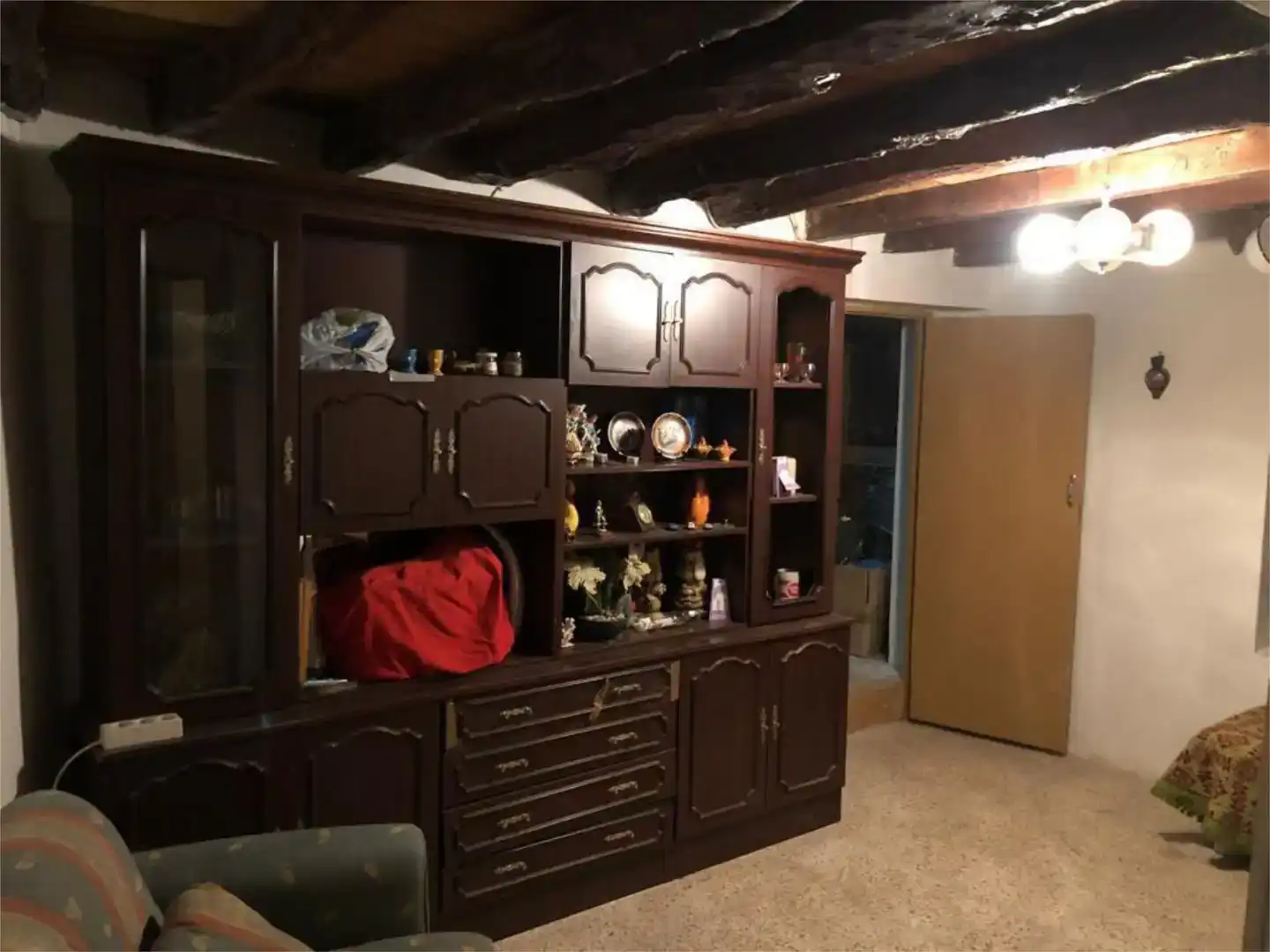 Sala d'estar de Casa o xalet en venda en Carabias