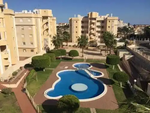 Swimming pool of Flat for sale in Mar Menor de Cartagena – Cabo de Palos