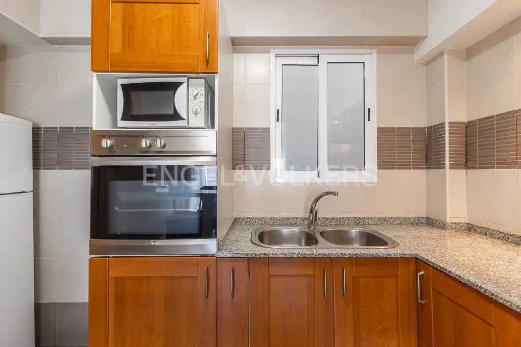 Kitchen of Flat for sale in Sueca  with Heating, Terrace and Furnished