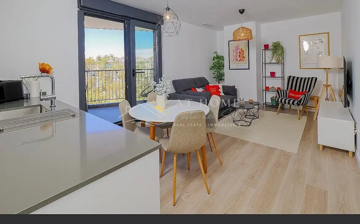 Sala de estar de Apartamento en venta en Málaga con Terraza, Piscina y Horno