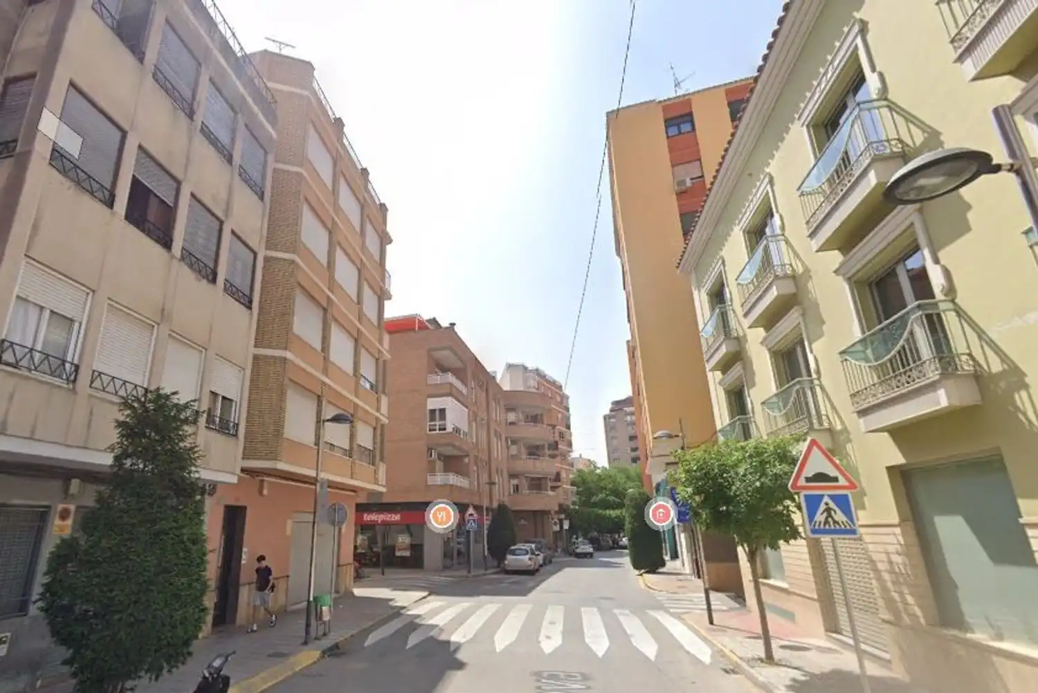 Vista exterior de Ático en venta en Villena