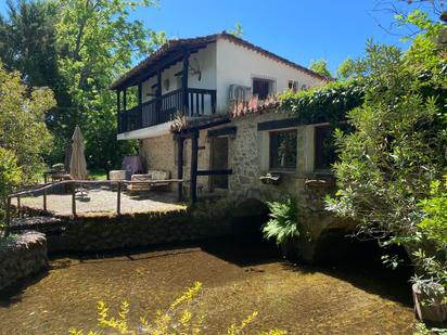 Exterior view of Country house for sale in Villanueva de la Vera  with Air Conditioner and Terrace