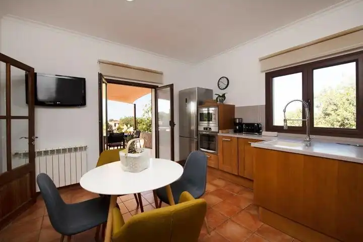 Cuina de Finca rústica en venda en Felanitx amb Aire condicionat, Jardí privat i Terrassa