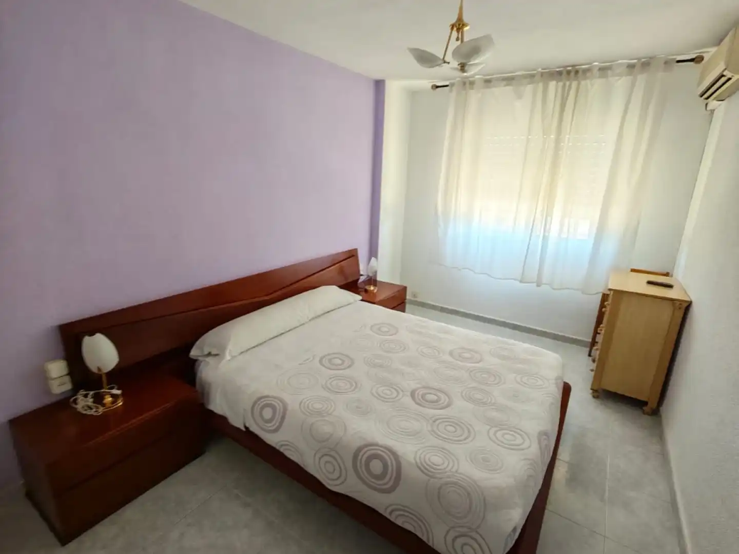 Bedroom of Flat for rent in Murcia  with Furnished, Washing machine and Balcony