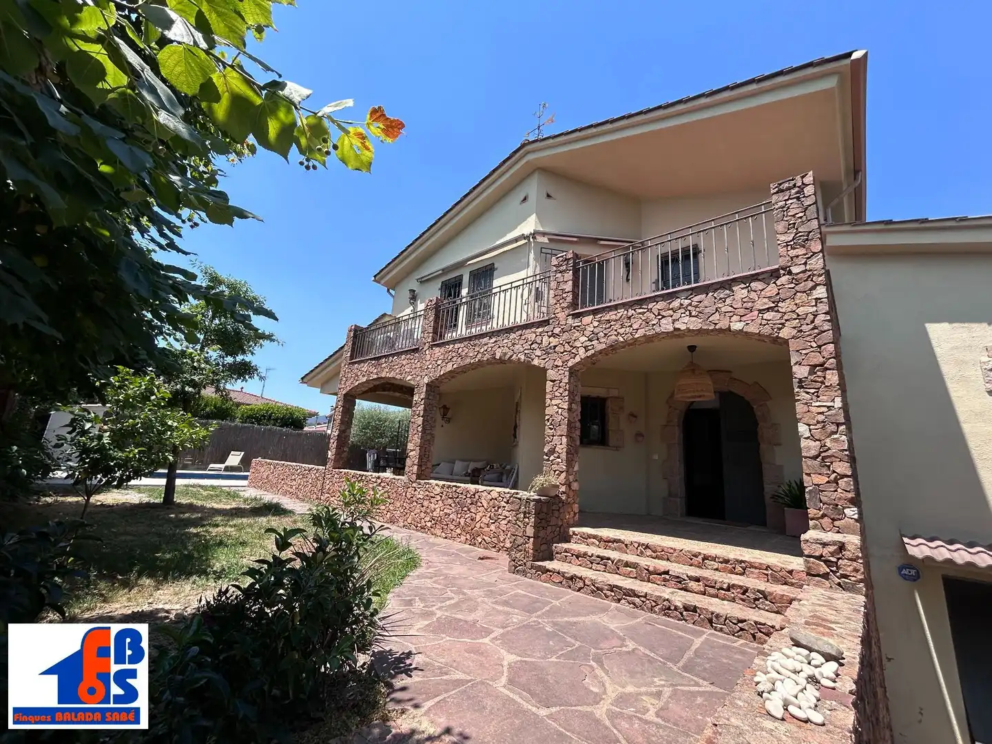 Vista exterior de Casa o chalet en venta en Sant Esteve de Palautordera con Aire acondicionado, Calefacción y Jardín privado