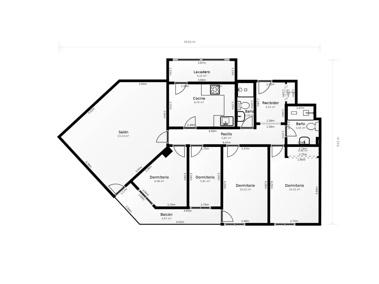 Wohnung mit Terrasse zum Verkauf in Calle Sant Jordi, imagen 82