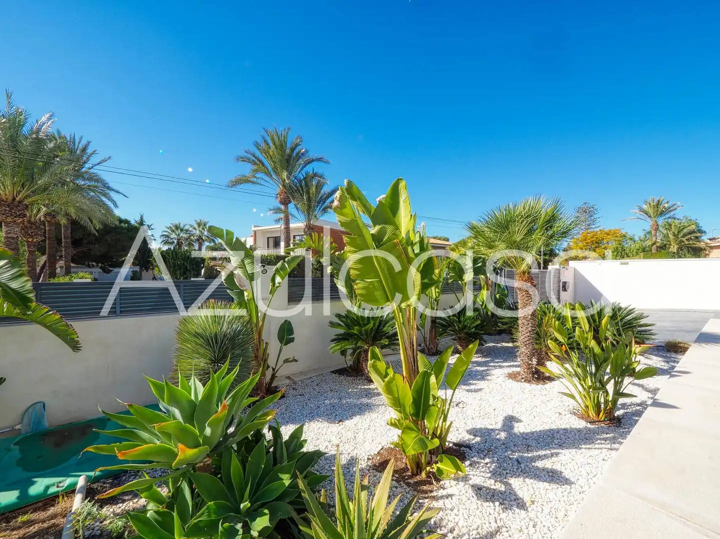 Vista exterior de Casa o chalet en venta en Sant Joan d'Alacant con Aire acondicionado, Terraza y Piscina