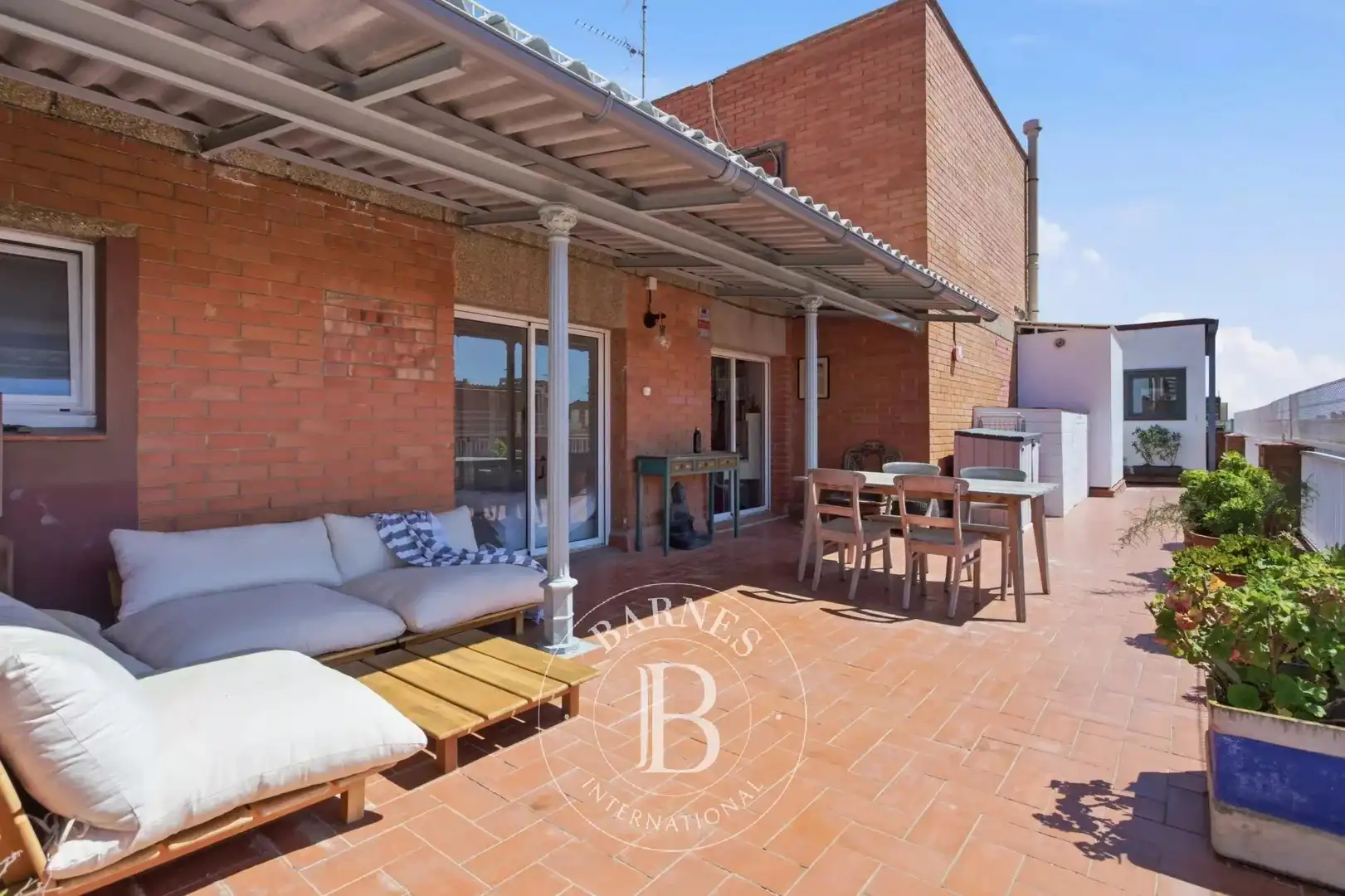 Terrasse von Dachboden zum Verkauf in Barcelona mit Klimaanlage, Heizung und Terrasse
