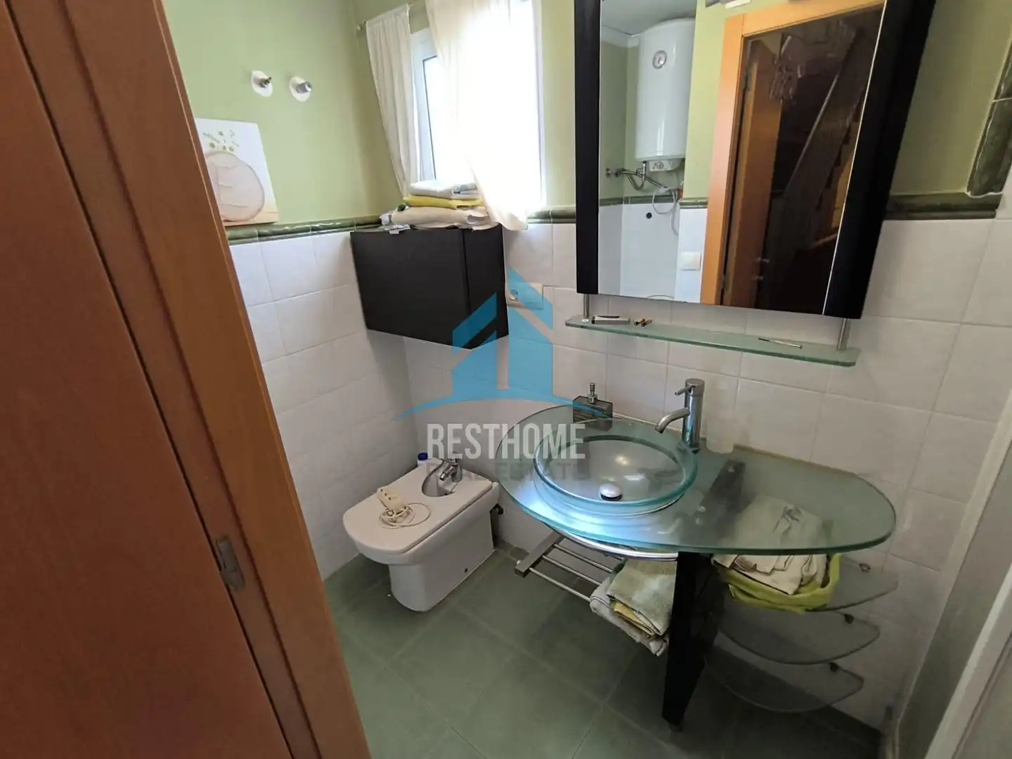 Bathroom of Houses for sale in Cullera  with Air Conditioner, Heating and Terrace