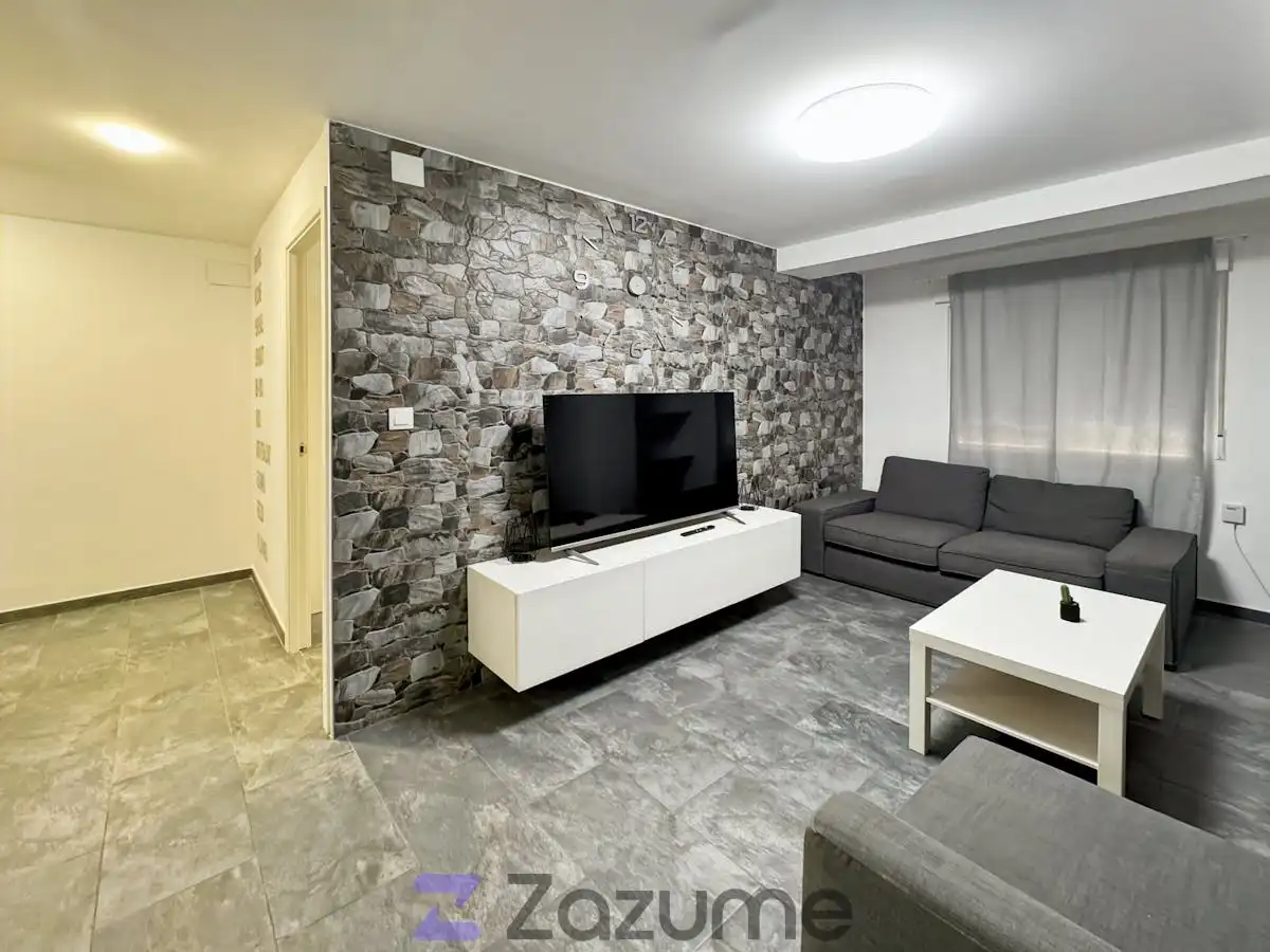 Wohnzimmer von Wohnung zur Miete in Alicante / Alacant mit Klimaanlage, Terrasse und Möbliert