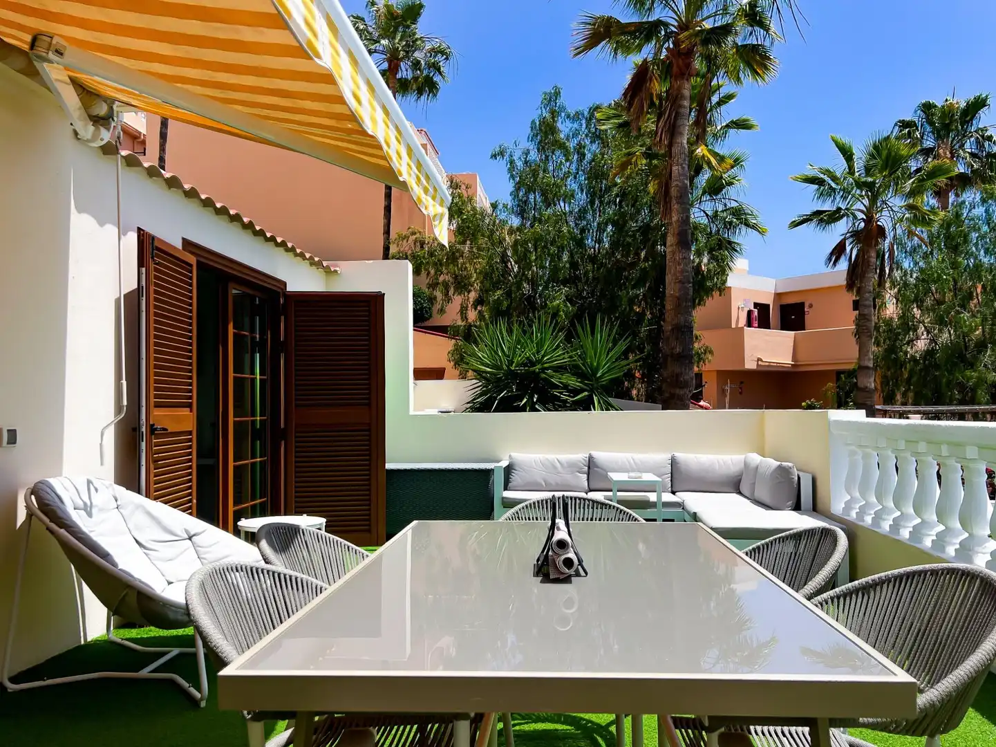 Terraza de Apartamento en venta en Adeje con Aire acondicionado, Terraza y Amueblado