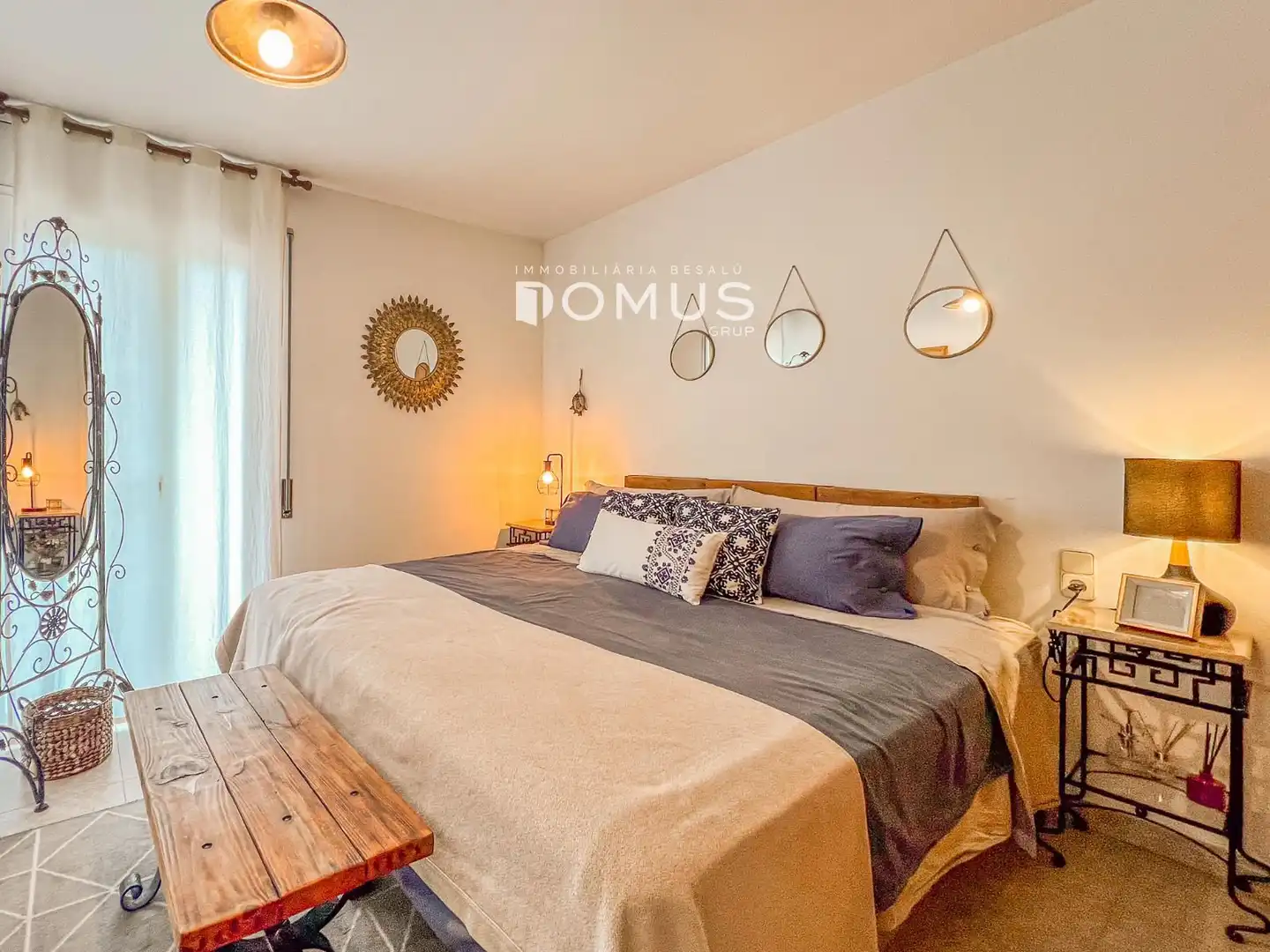 Bedroom of Houses for sale in Besalú  with Air Conditioner, Private garden and Terrace