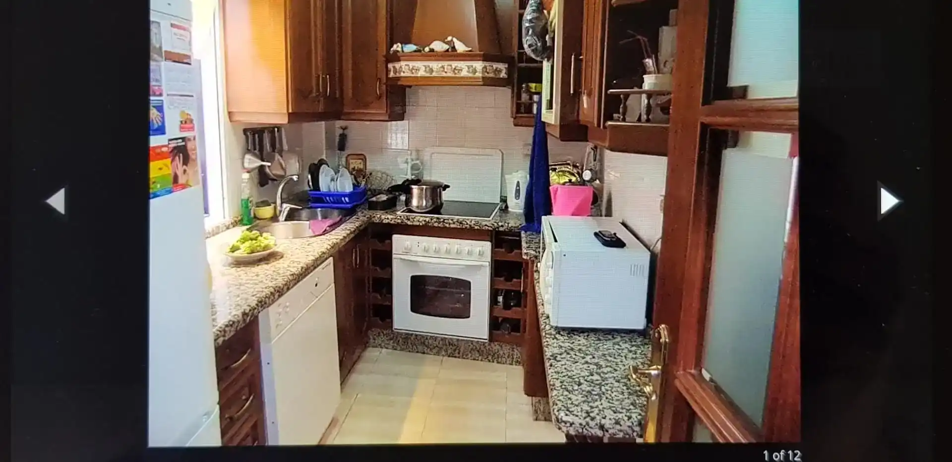Küche von Wohnung zum Verkauf in Antequera mit Klimaanlage und Balkon