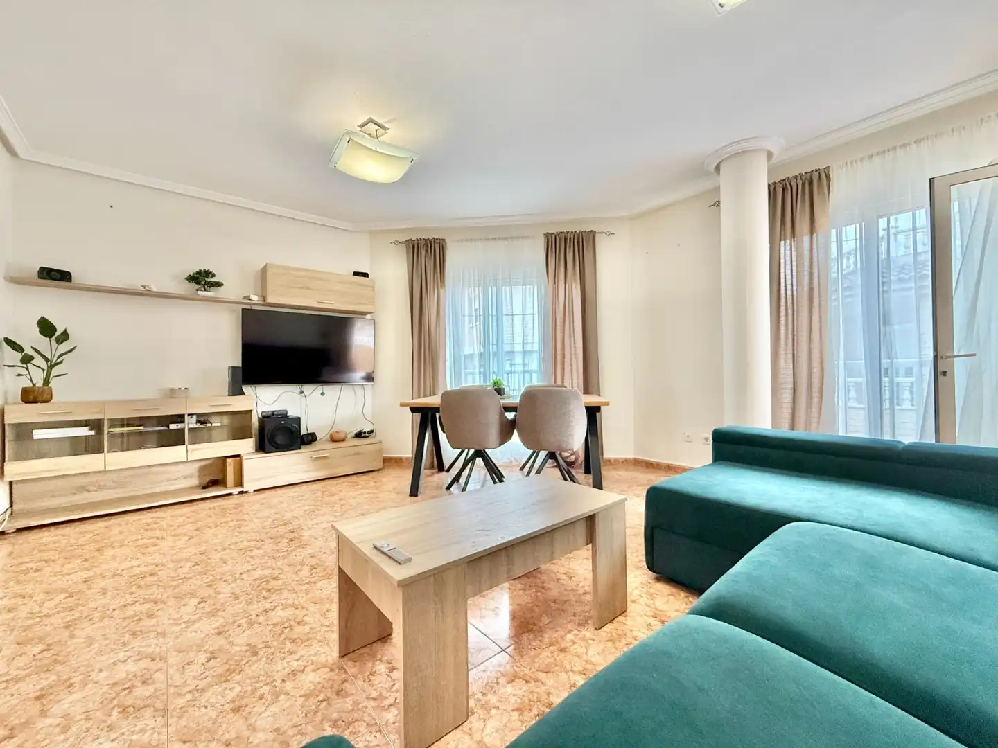 Living room of Houses for sale in San Pedro del Pinatar  with Air Conditioner, Heating and Private garden