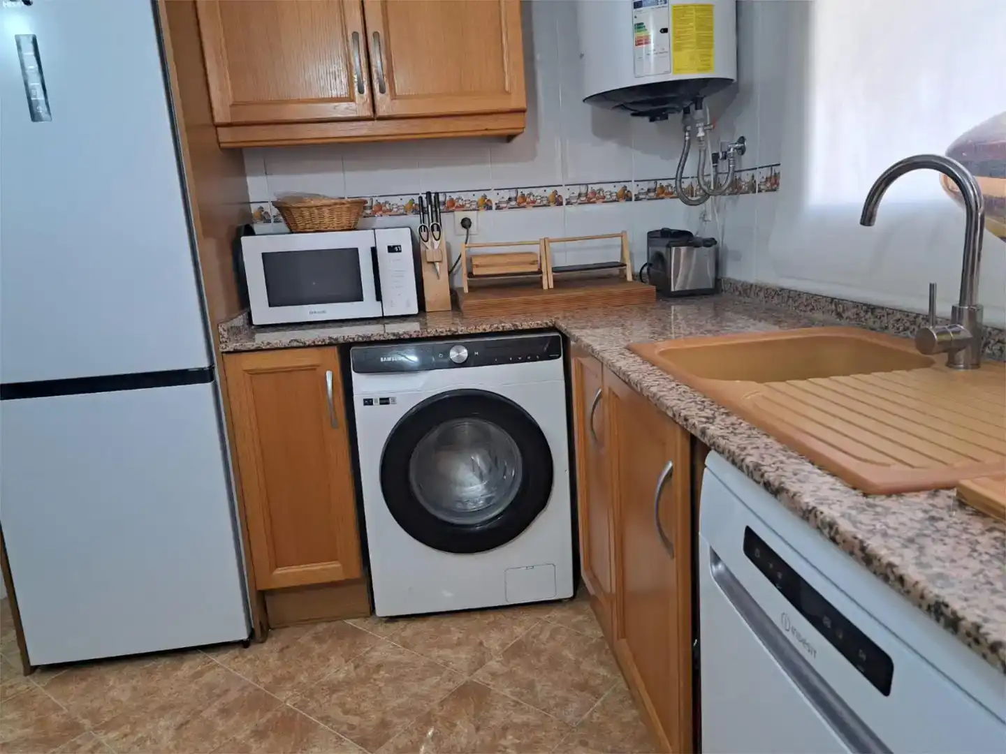 Kitchen of Attic for sale in Aldaia  with Air Conditioner and Balcony