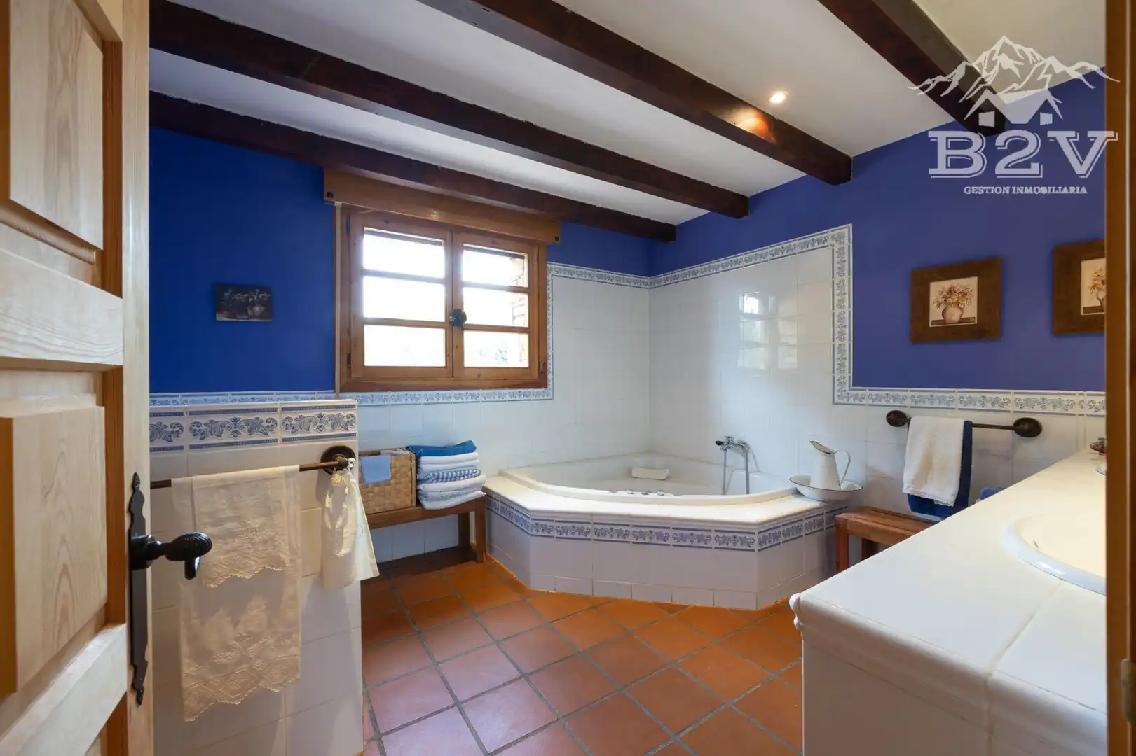 Baño de Casa o chalet en venta en Garganta de los Montes con Aire acondicionado, Calefacción y Jardín privado