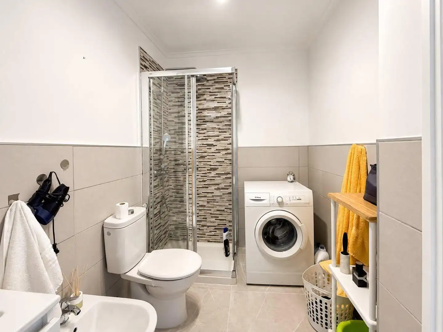 Bany de Apartament de lloguer en San Miguel de Abona amb Aire condicionat, Terrassa i Balcó