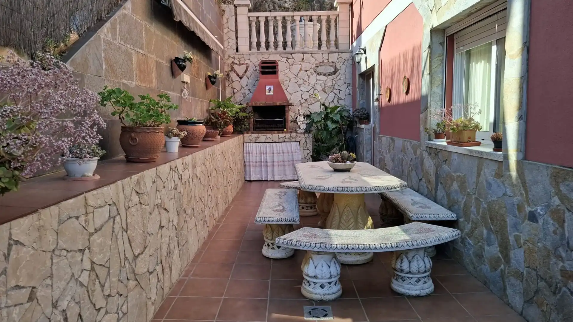 Terraza de Casa o chalet en venta en Vallirana con Calefacción y Terraza