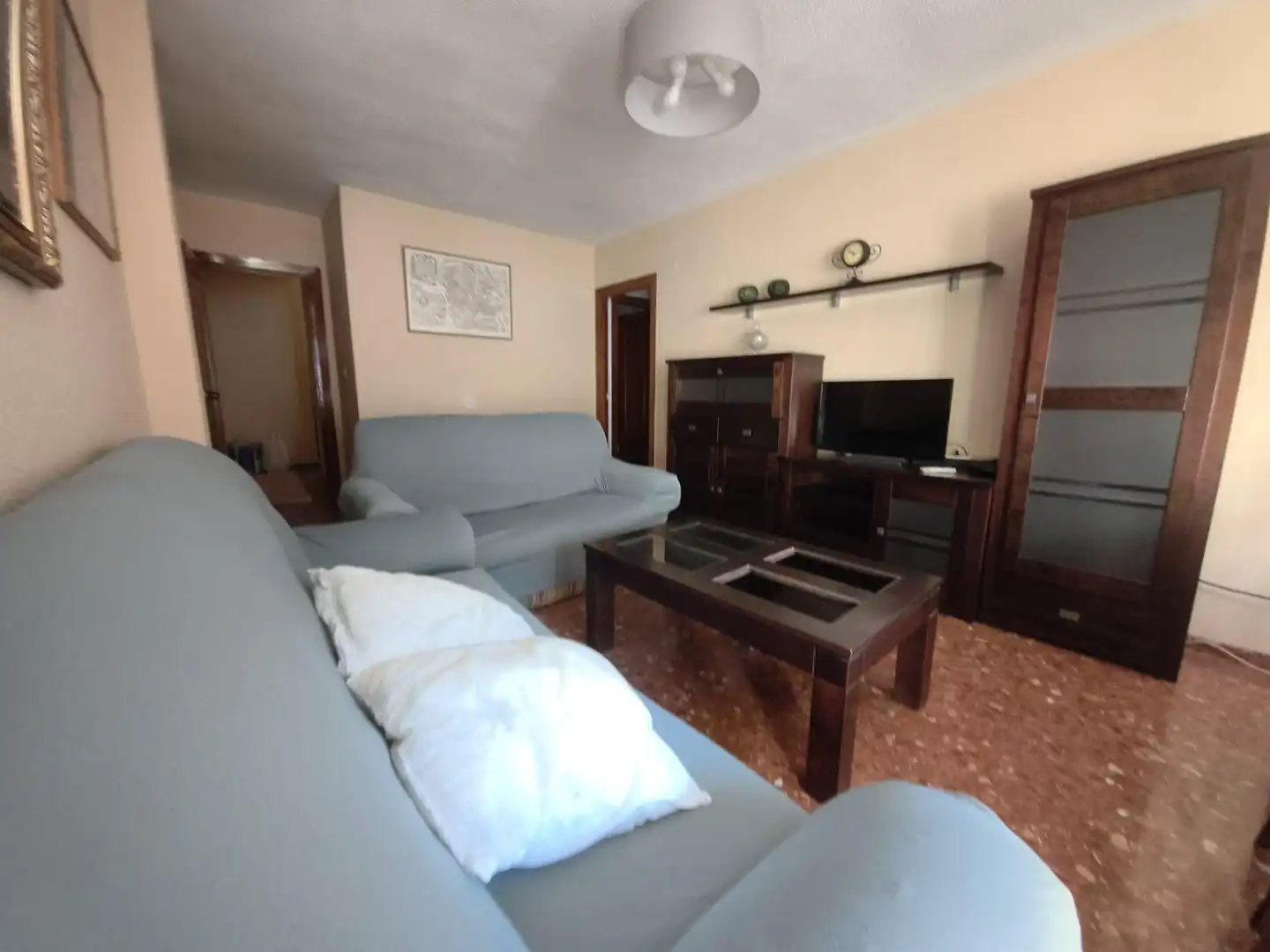 Sala d'estar de Pis de lloguer en Granada amb Aire condicionat, Calefacció i Terrassa