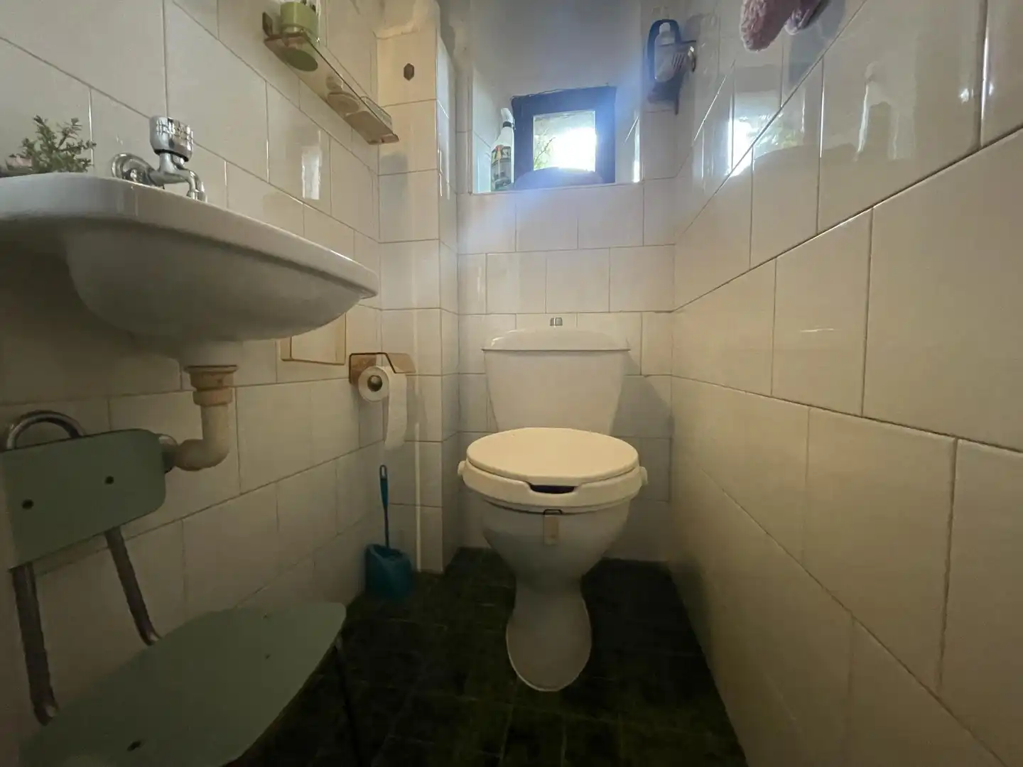 Badezimmer von Einfamilien-Reihenhaus zum Verkauf in Santa Maria d'Oló mit Heizung und Terrasse