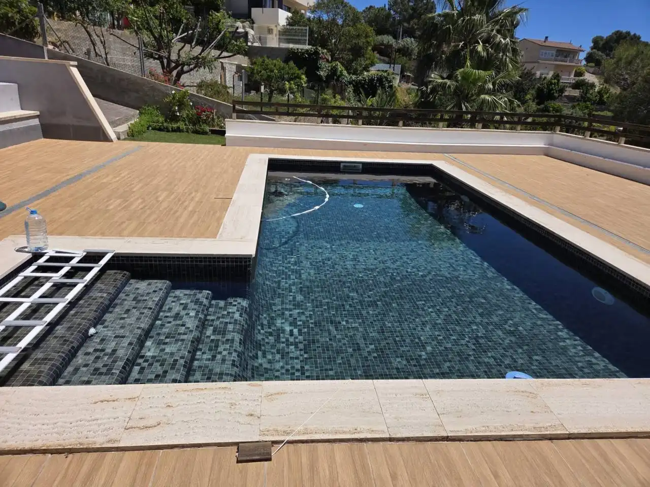 Piscina de Casa o chalet en venta en Cunit con Aire acondicionado, Calefacción y Jardín privado
