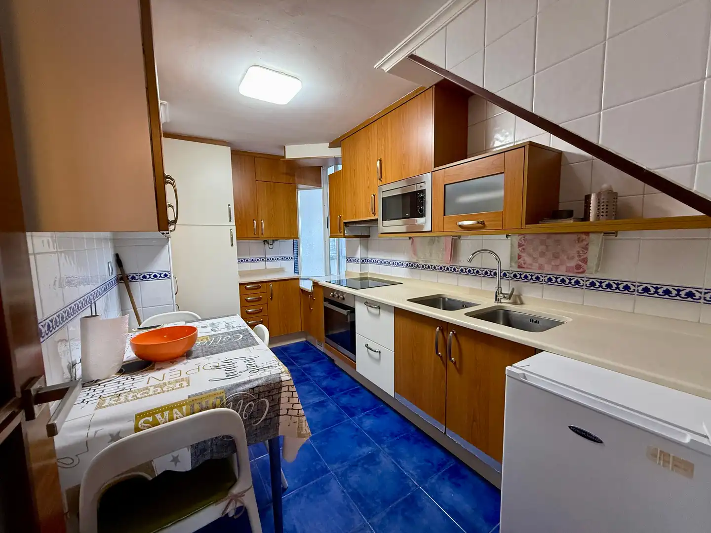 Kitchen of Attic for sale in O Grove    with Terrace, Storage room and Furnished