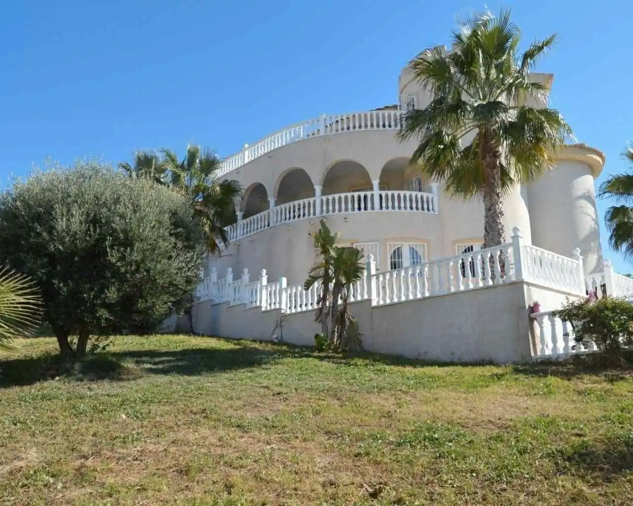 Vista exterior de Casa o chalet en venta en Rojales con Calefacción, Jardín privado y Piscina