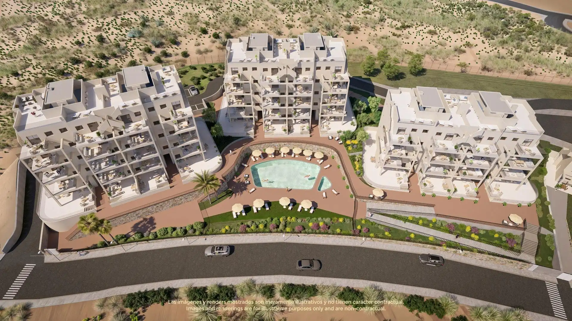 Vista exterior de Apartamento en venta en Murcia con Aire acondicionado, Calefacción y Jardín privado