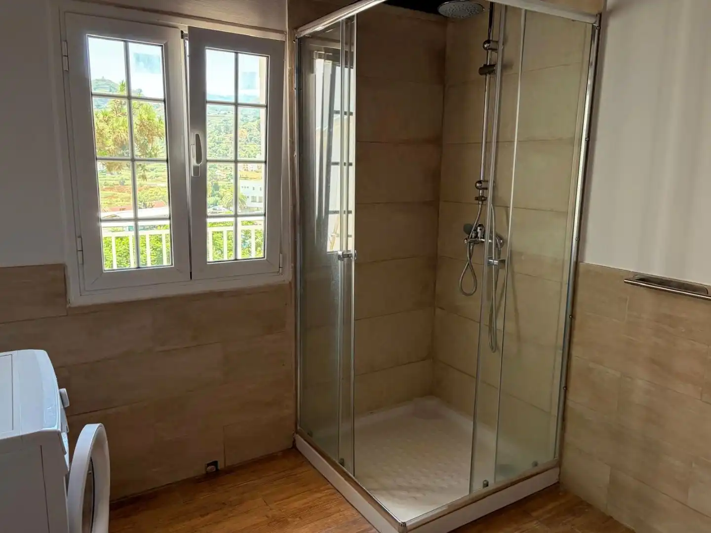 Badezimmer von Loft zur Miete in Teror mit Terrasse, Möbliert und Waschmaschine