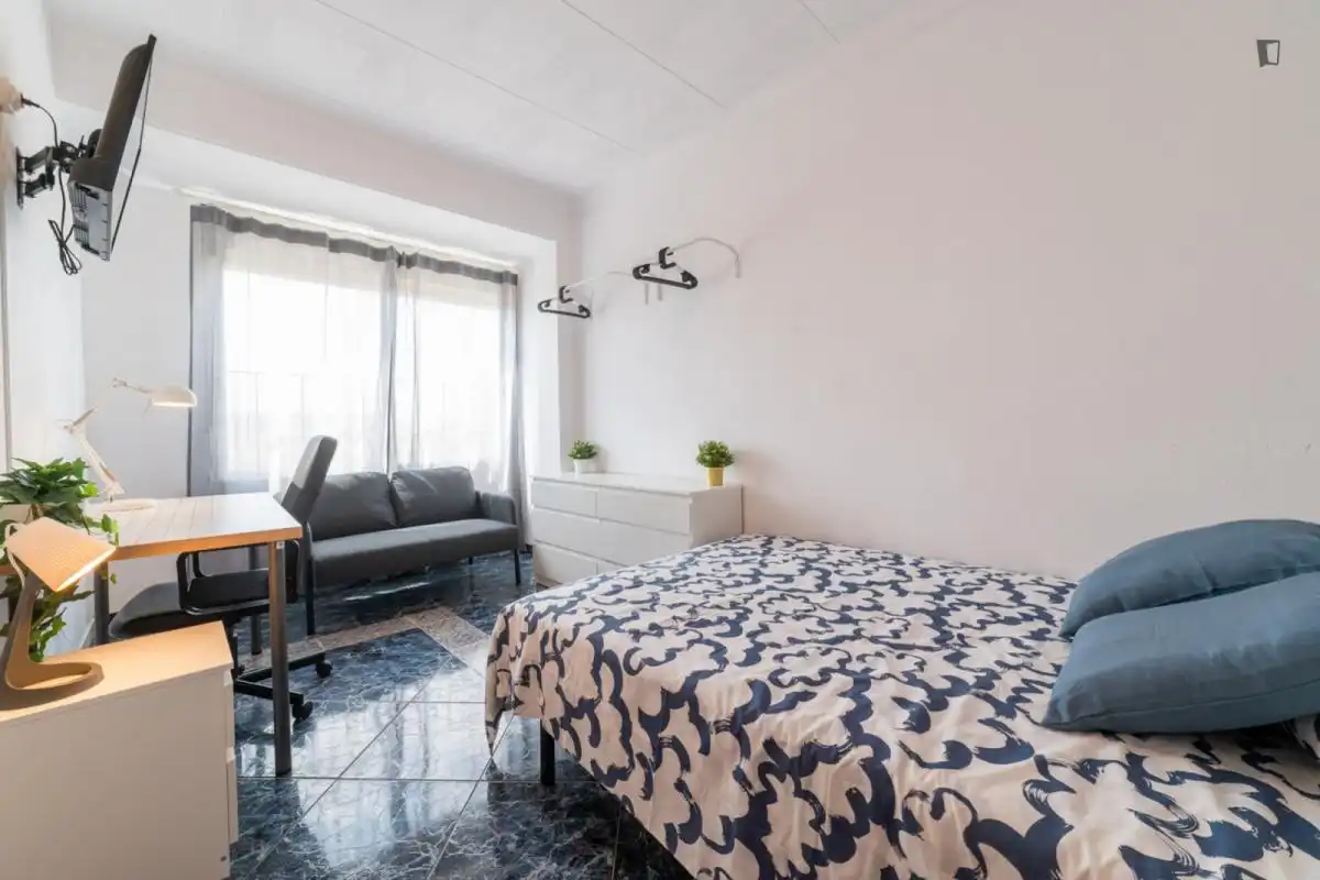 Habitación de Apartamento para compartir en Massamagrell con Amueblado, Microondas y Internet