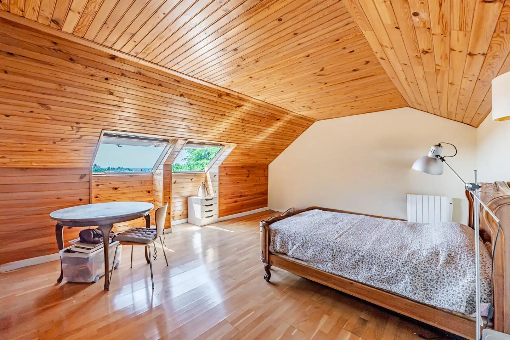 Habitación de Casa o chalet en venta en Las Rozas de Madrid con Aire acondicionado, Calefacción y Jardín privado