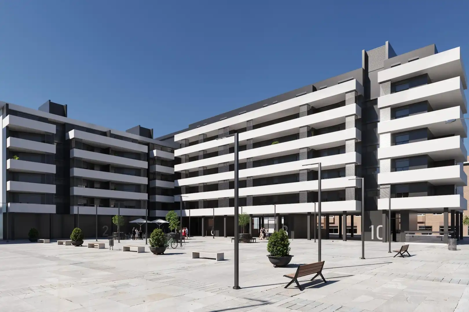 Vista exterior de Apartamento en venta en Berriozar con Parquet y Terraza