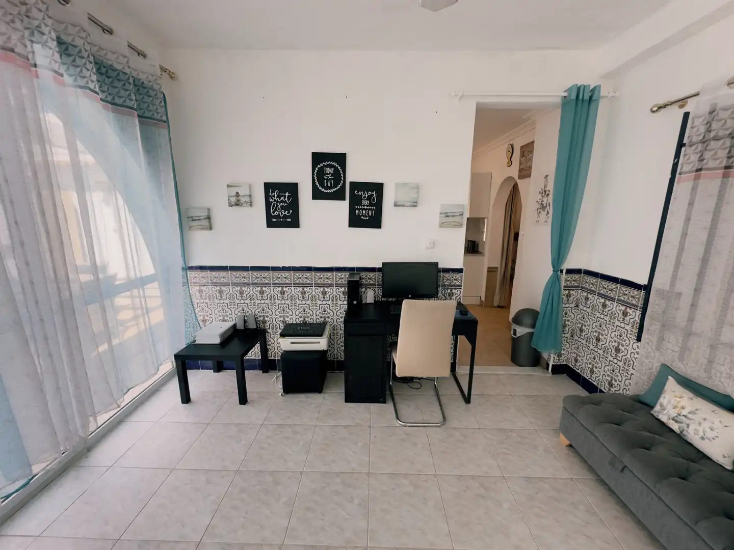 Sala d'estar de Casa o xalet en venda en Aspe amb Aire condicionat, Calefacció i Jardí privat