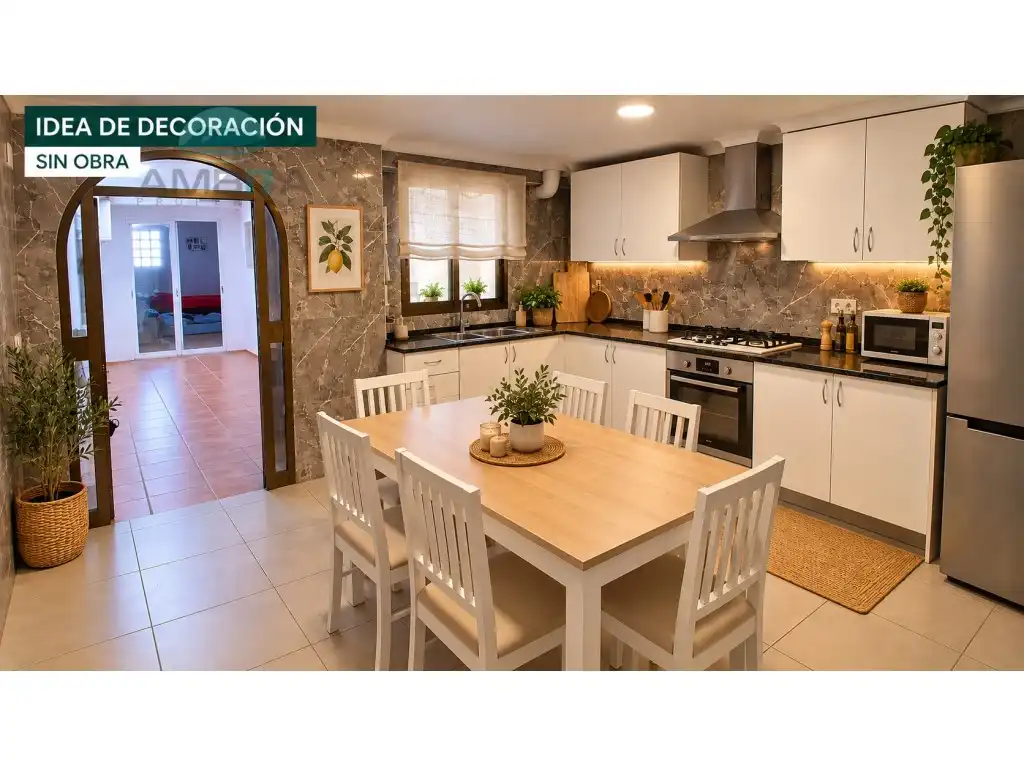 Cocina de Casa o chalet en venta en Pego