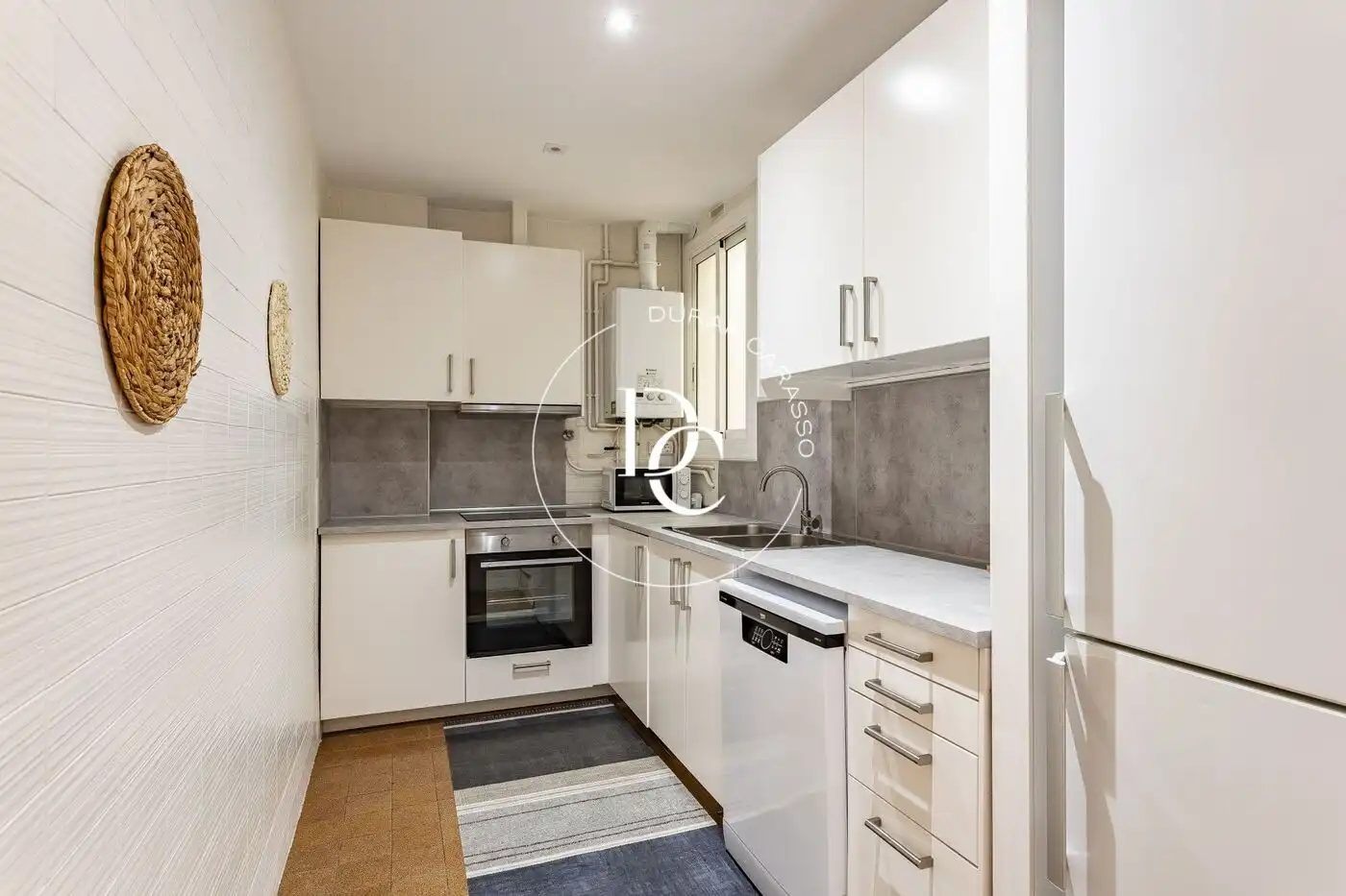 Kitchen of Flat for sale in Barcelona  with Air Conditioner, Heating and Furnished