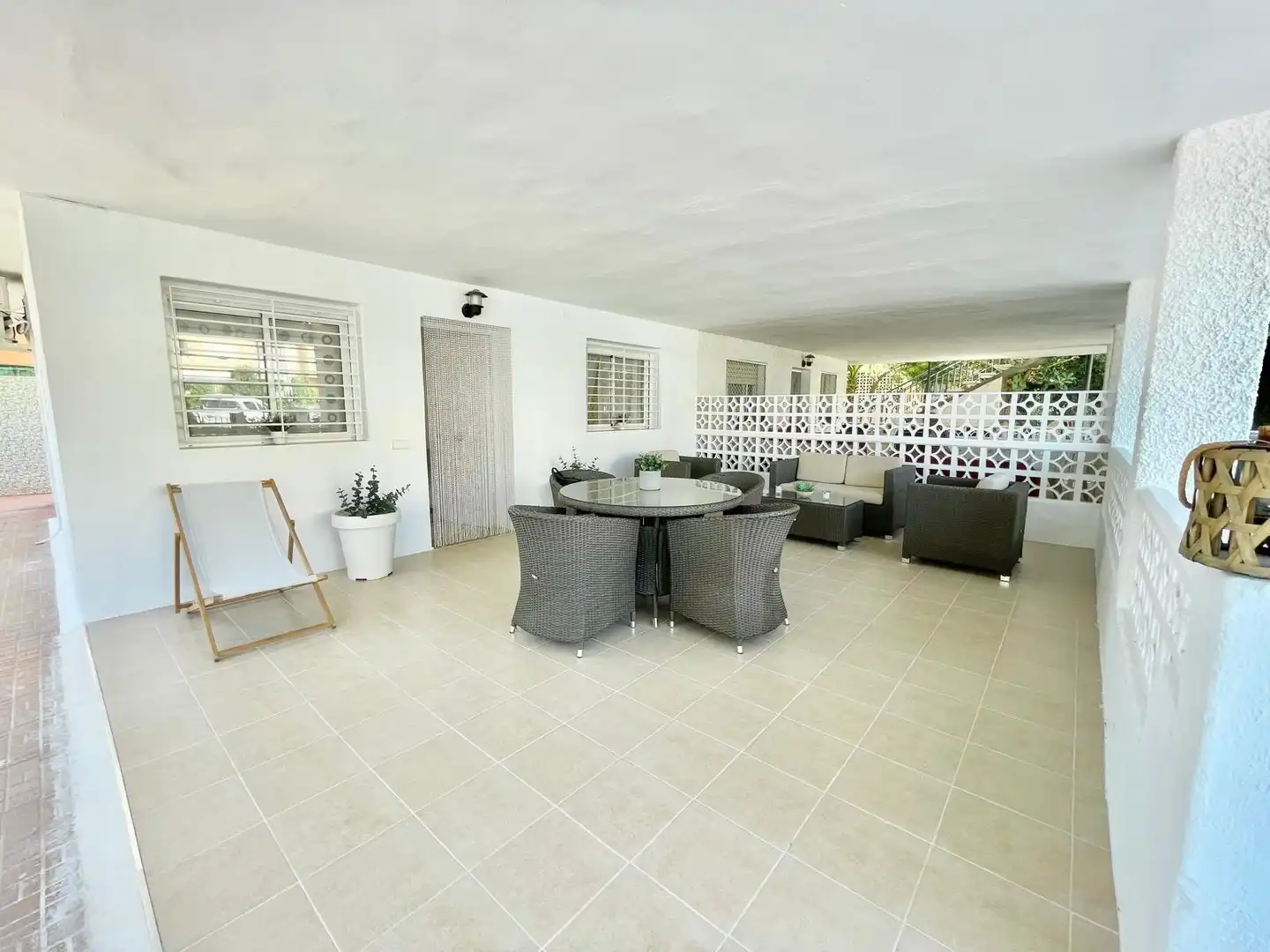 Terrasse von Erdgeschoss zur Miete in Los Alcázares mit Terrasse, Möbliert und Mikrowelle