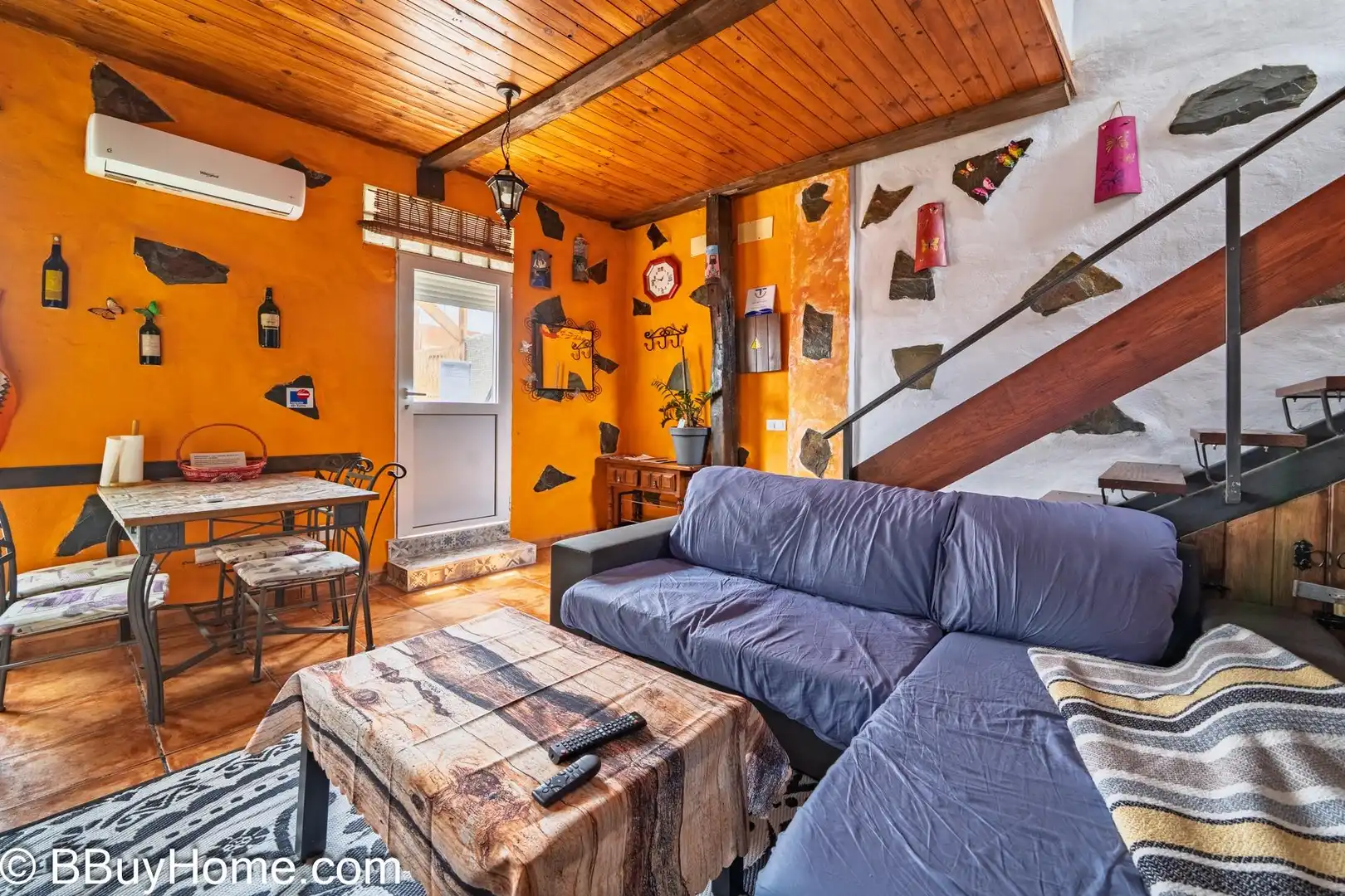 Wohnzimmer von Wohnung zur Miete in Las Palmas de Gran Canaria mit Klimaanlage, Heizung und Terrasse