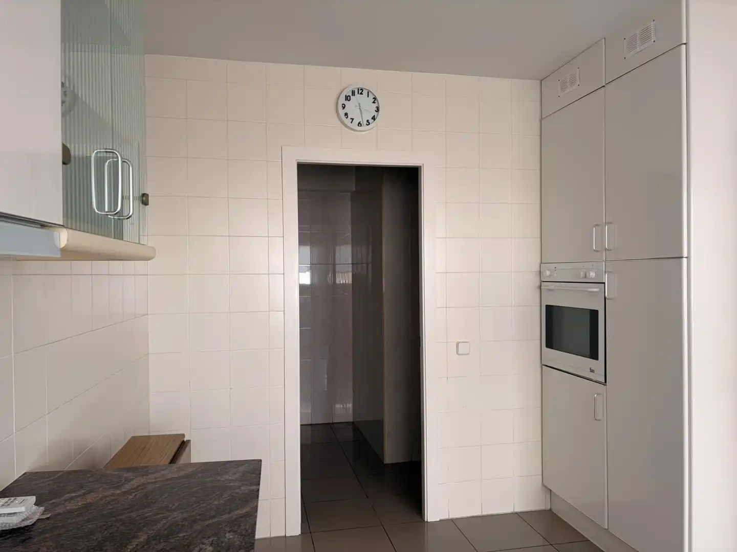 Kitchen of Flat for rent in Les Borges Blanques  with Air Conditioner, Heating and Parquet flooring