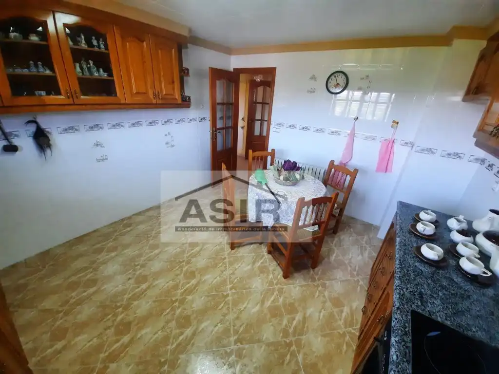 Cuina de Casa o xalet en venda en Albalat de la Ribera amb Aire condicionat, Calefacció i Jardí privat