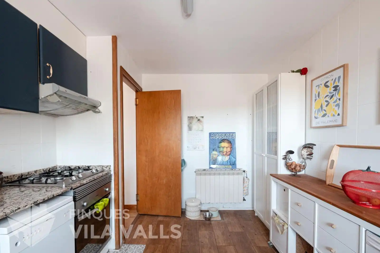Kitchen of Flat for sale in Lliçà d'Amunt  with Air Conditioner, Heating and Private garden