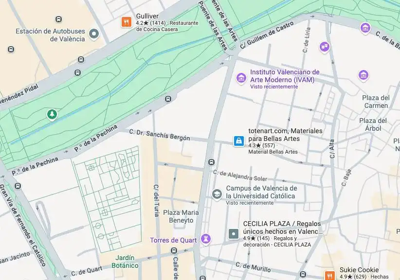 Außenansicht von Wohnung zur Miete in Valencia mit Klimaanlage, Terrasse und Möbliert