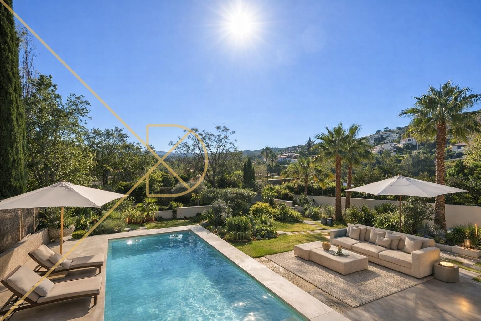 Garden of Houses for sale in  Barcelona Capital  with Parquet flooring