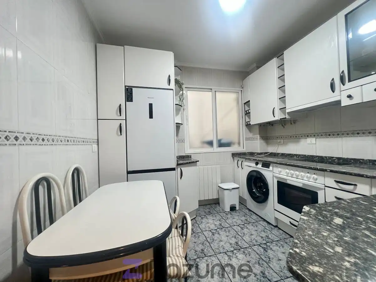 Küche von Wohnung zur Miete in Bilbao  mit Heizung, Terrasse und Möbliert
