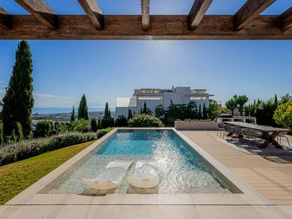 Piscina de Casa o xalet en venda en Benahavís amb Aire condicionat, Terrassa i Piscina