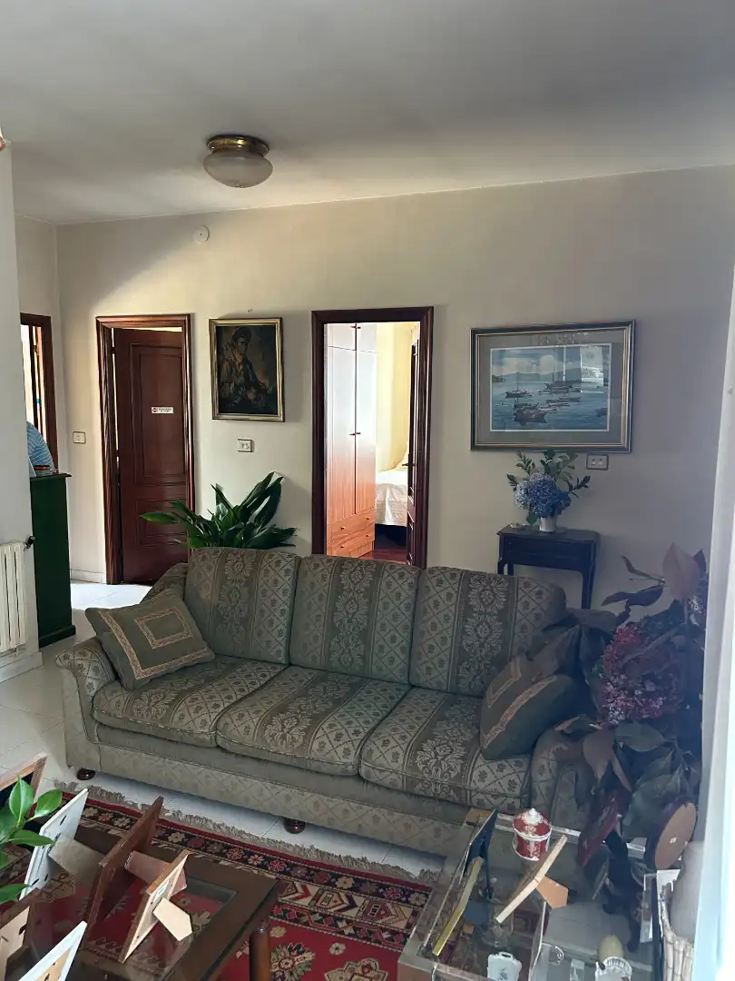 Sala d'estar de Casa o xalet en venda en Meis amb Jardí privat, Traster i Piscina