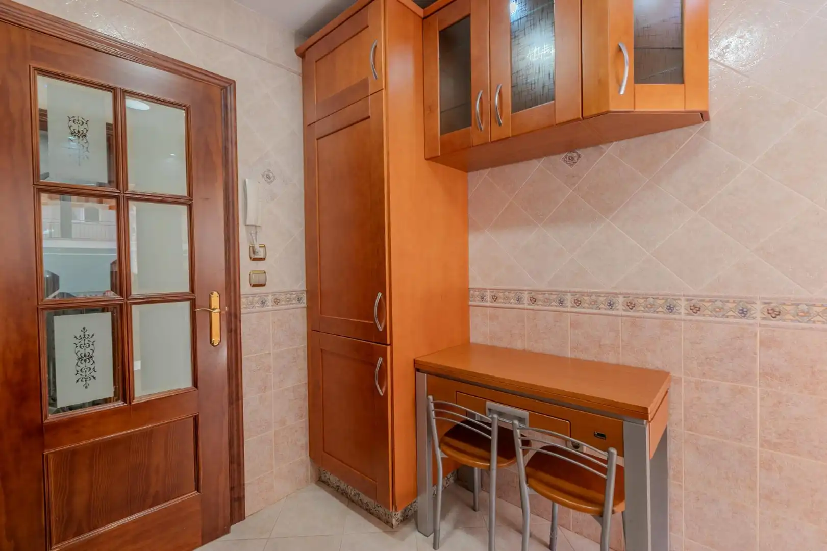 Cuina de Apartament de lloguer en Fuengirola amb Terrassa