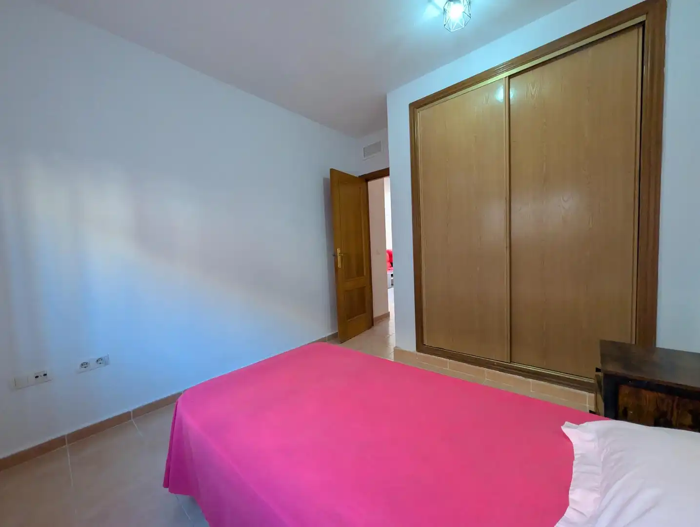 Dormitori de Casa adosada en venda en Mazarrón amb Aire condicionat, Jardí privat i Piscina comunitària